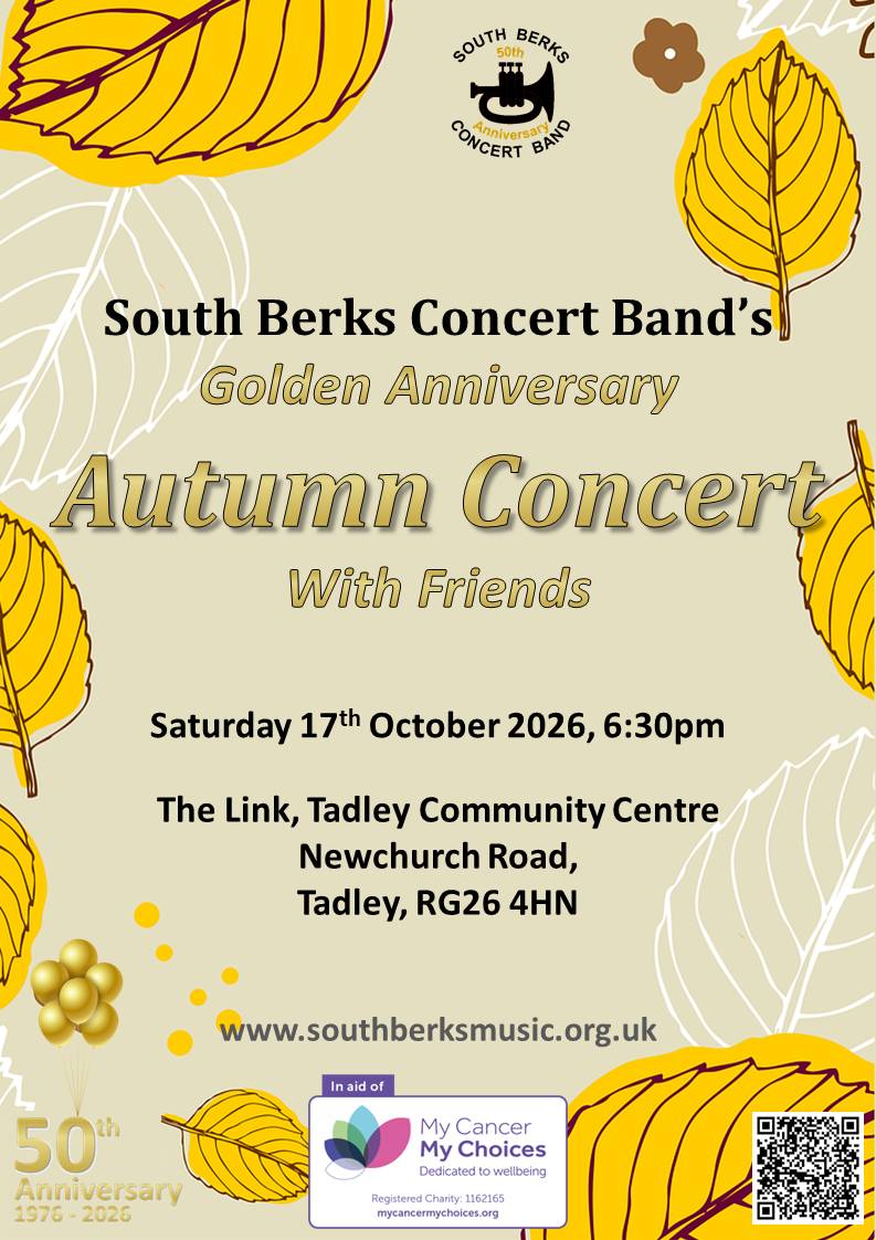 Autumn concert poster 2026