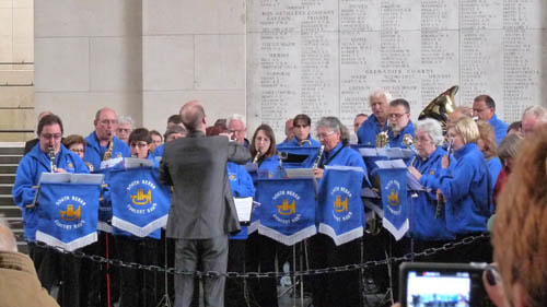 Menin Gate performance, Ypres, Belgium 2015